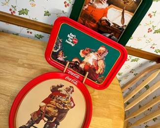 51 CocaCola Metal Serving Traysmin