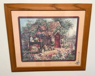51 Barbara Mock House In A Blooming Garden Printmin