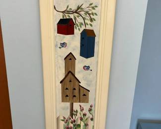 51 Birdhouse Verticle Wall Artmin
