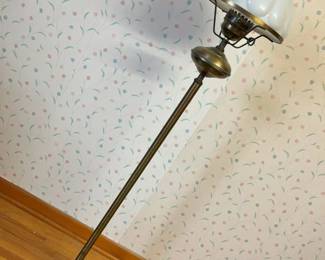 51 Vintage Brass Floor Lampmin