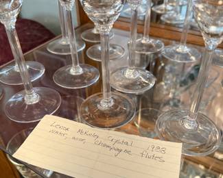 Lenox MCKinley Crystal Glasses