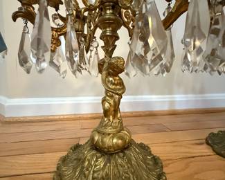 Solid Brass Spanish Candelsticks 