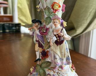  Dresden German Porcelain Centerpiece Compote 