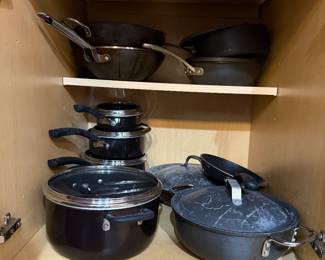 pots, pans