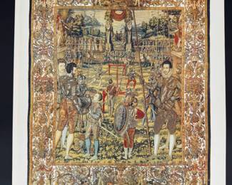 Lot - 72
Vintage Photochrom Francesco Quesnel Tapestry Art Print 563