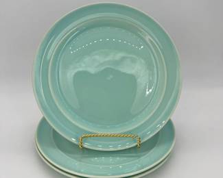 Lot - 38
Lu-Ray Pastels - (3) Surf Green Luncheon Plates