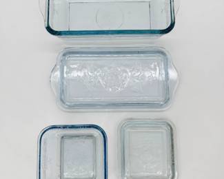 Lot - 36
Fire King Philbe Sapphire Blue Glass Refrigerator Dishes - Fridgies