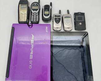 Lot - 54
Old Untested Technology - iPad, Chrome Book, & Cell Phones