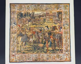Lot - 74
Vintage Photochrom Francesco Quesnel Tapestry Art Print 566