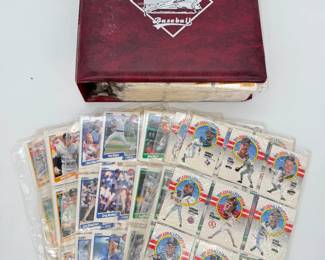 Lot - 64
1990 Fleer Baseball Cards in Binder