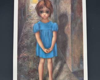 Lot - 45
Vintage Margaret Keane The First Grail Litho Art Print