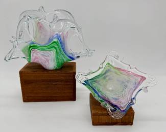 Lot - 56
Vintage Multicolor Italian Murano Glassware