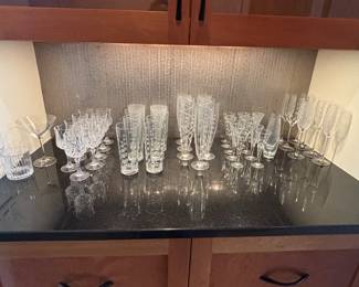 Crystal stemware