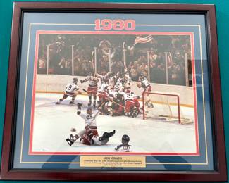 Miracle on Ice signed photo, JSA authenticated signature
