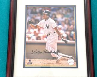 William Randolph signed photo, authenticated signature