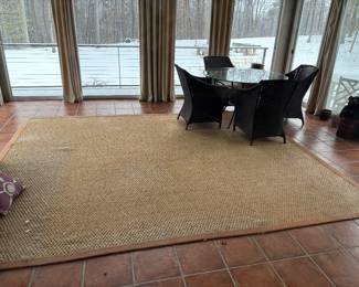 Indoor/outdoor Jute rug