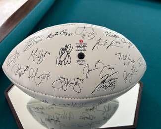 2011 signed NY Giants ball