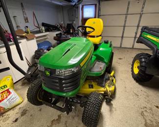 John Deere 738 mower with bagger gas-powered mower with 137 hours on it. Fuel pump was replaced in the summer of 2024. Includes original instructions. Cash or certified check only, no personal checks will be accepted.
