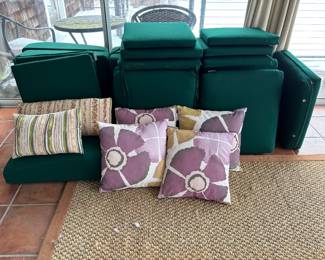 Outdoor chair cushions