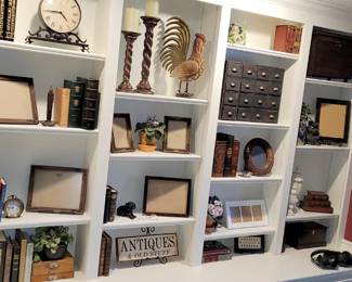 Shelves full ~ 16 drawer apothecary cabinet 