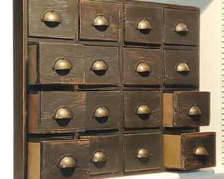 16 drawer cabinet