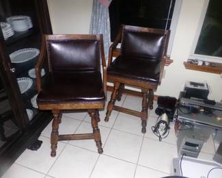 Counter height matching bar stools