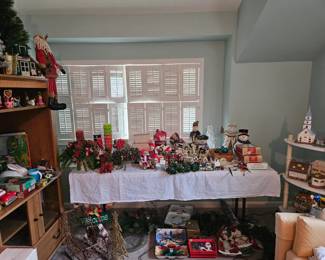 xmas table