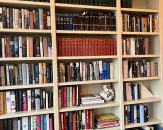 Books for sale during in-person shopping hours Friday & Saturday