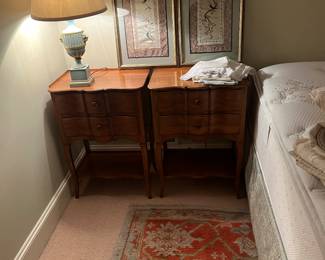 More items in the sale, listed separately in their own photo with details.  John Widdicomb tables in the next photo.