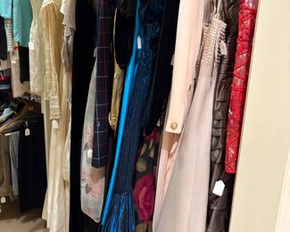 Men's and Women's clothing for sale.  Women's sizes petite to medium, men's size large