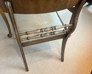 another view of the pair of chairs as found issues