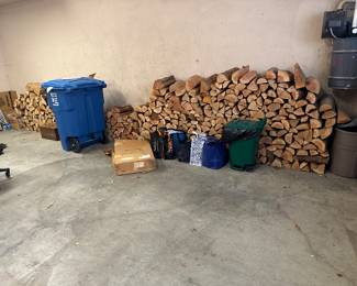 $340 or best offer.  Seasoned dry wood for sale - approximately a generous cord of seasoned hardwood.   