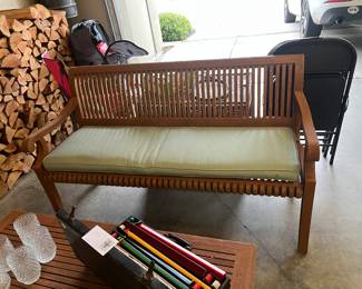 Smith Hawken Teak Bench