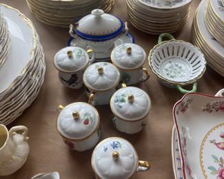 More porcelain items for sale during in-person shopping Friday and Saturday.