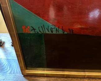 signature on abstract