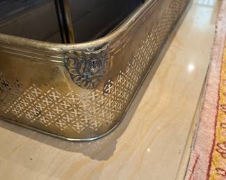 close up of the fender