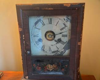 Antique Seth Thomas clock for sale during in-person shopping Friday and Saturday.