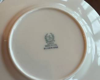 back of the plates 