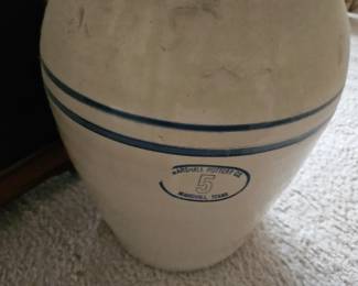 #5 stoneware crock