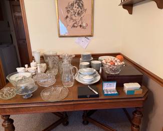 China and vintage glass