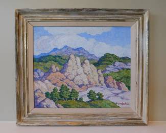 Birger Sandzen oil painting