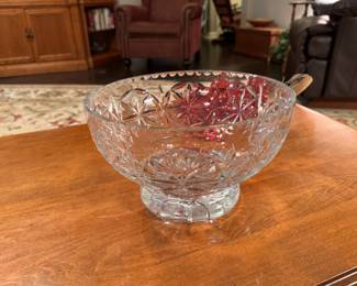 Heavy Lead Crystal Bowl