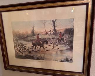 Horses are a favorite in this home. 