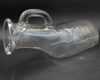 Vintage bed pan bottle