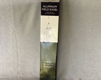 Aluminum easel