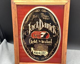 Jack Daniels glass sign