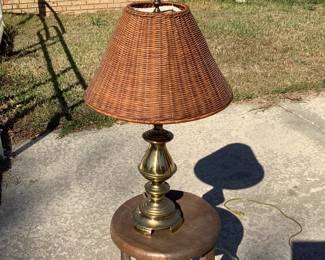 Brass lamp