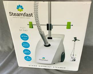 Garment steamer in box