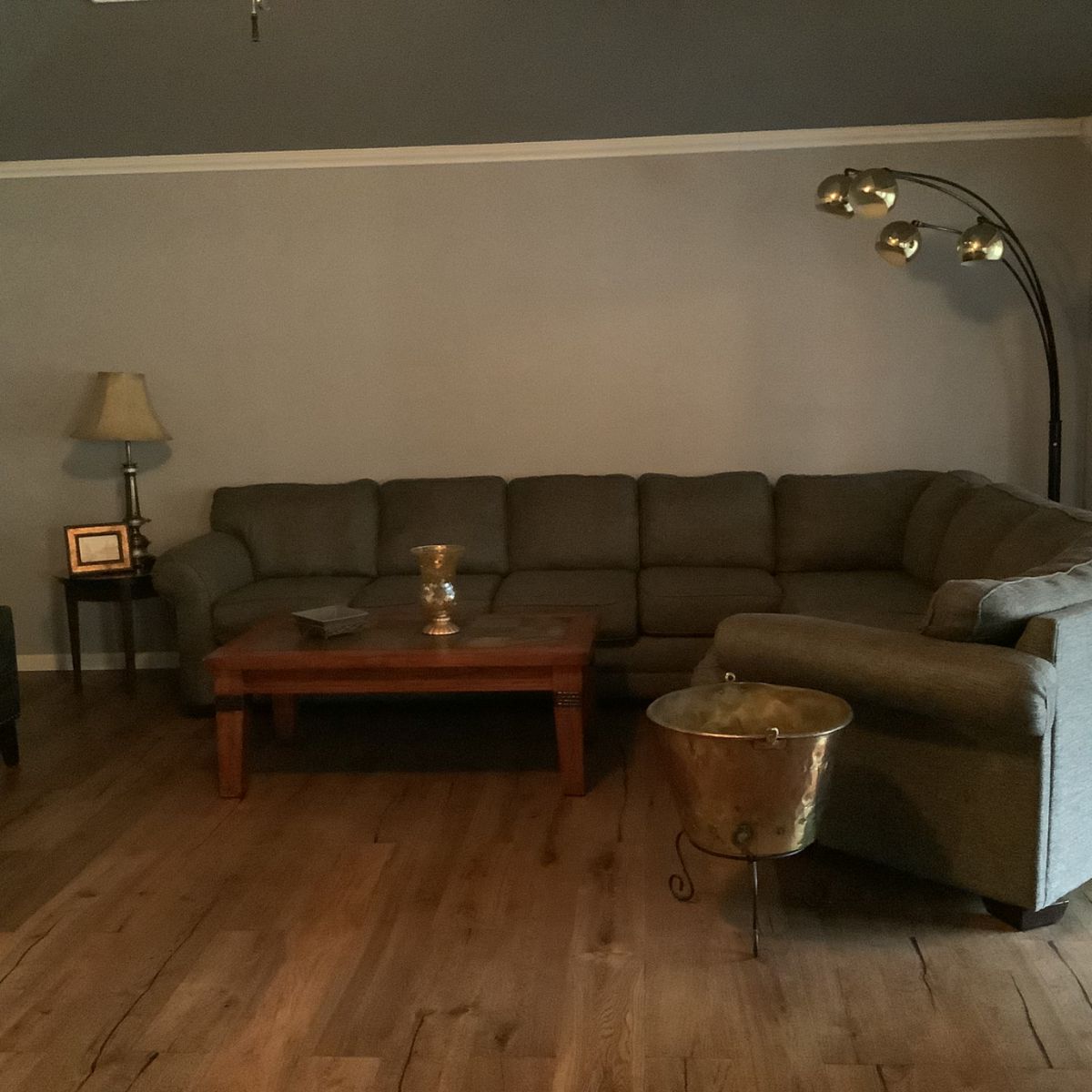 Sectional and metal pot have sold but everything else in pic is still available