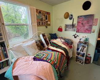 American girl
Books
Blankets
Day bed
